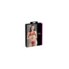 Soutien-gorge en dentelle rouge avec bonnets détachables et string 
